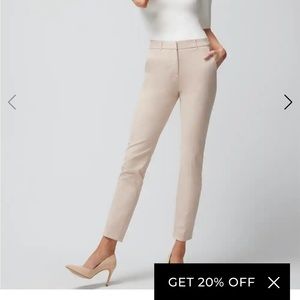 White House Black Market Elle Slim Pant in Heather Blue